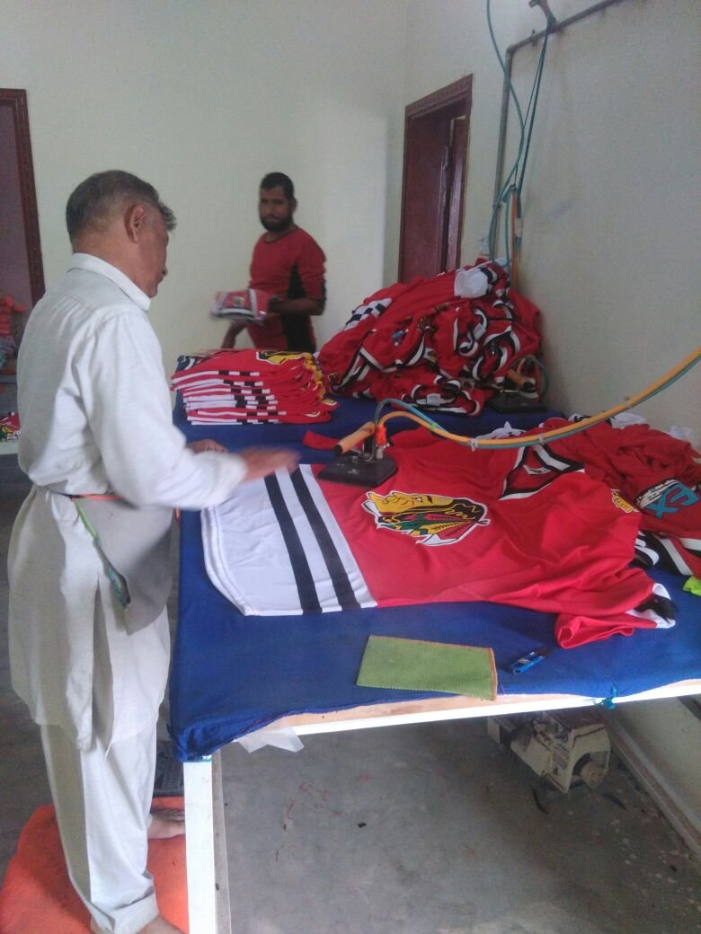 CM SPORTS WEAR Factory Floor