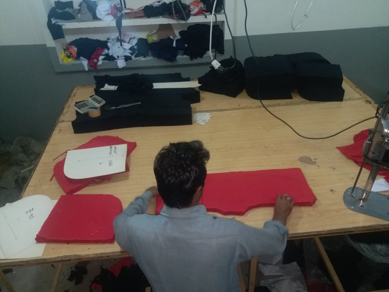 CM SPORTS WEAR Factory Floor