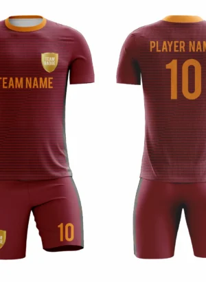 Red Sublimation Custom Soccer Jersey Adult & Youth Unisex