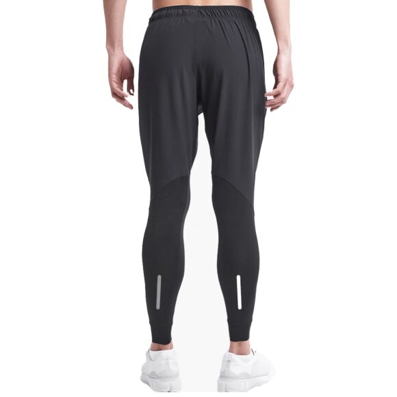 OEM High Quality Drawstring Pants Custom Logo Pocket Comfortable Cotton Fleece Men's Pants - Image 2