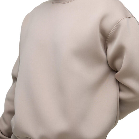 Crew Neck Thick Sweatshirts Hoodies For Men Custom Embroidery Screen Print Boxy Fit Sweatshirts Manufacturer - Image 4