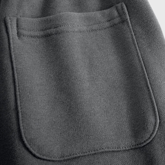 OEM High Quality Drawstring Pants Custom Logo Pocket Comfortable Cotton Fleece Men's Pants - Image 2