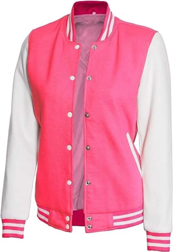New Style Women's Clothing Fashion Streetwear Patchwork Button Women Autumn Cropped Women Coat Varsity Jacket - Image 6