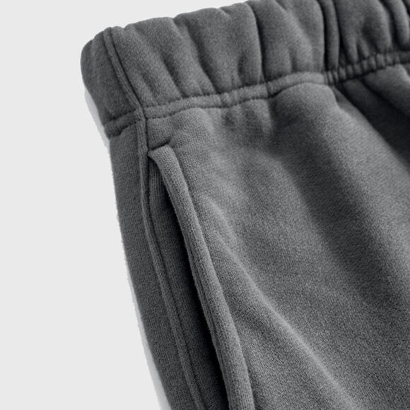 OEM High Quality Drawstring Pants Custom Logo Pocket Comfortable Cotton Fleece Men's Pants - Image 3