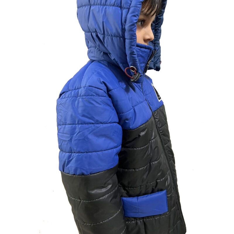 Kid Puffer Jacket Denim Jacket Black Light Blue 2023 Spring and Autumn for Children Clothing Casual Quantity Custom Cotton OEM - Image 5