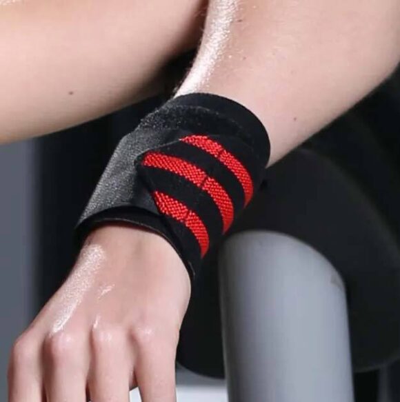 Unisex Sports Fitness Wristbands Custom Logo Handwraps for Weightlifting and Workouts Gym Training Protection - Image 5