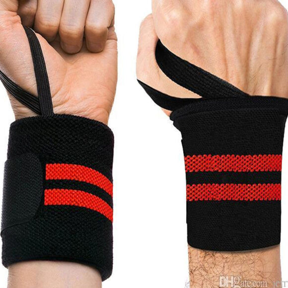 Unisex Sports Fitness Wristbands Custom Logo Handwraps for Weightlifting and Workouts Gym Training Protection - Image 3
