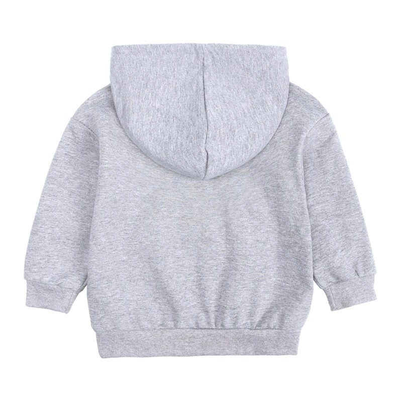 Wholesale Winter Tracksuit Plain Solid Blank Children Unisex Sportswear 2 Piece Set Children's Clothing Kids tracksuit - Image 3