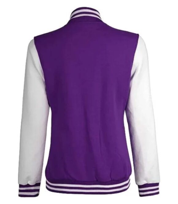 New Style Women's Clothing Fashion Streetwear Patchwork Button Women Autumn Cropped Women Coat Varsity Jacket - Image 2