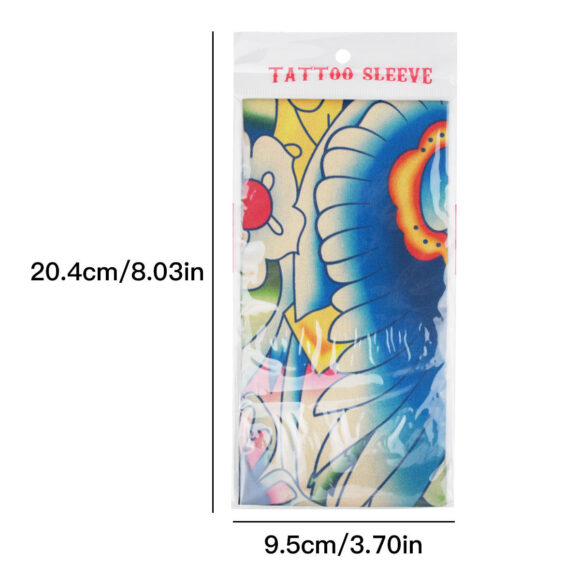 Custom Seamless Tattoo Sun Protection Sleeves Outdoor Sports Golf Seamless Tattoo Sleeves with Logo Prints - Image 5