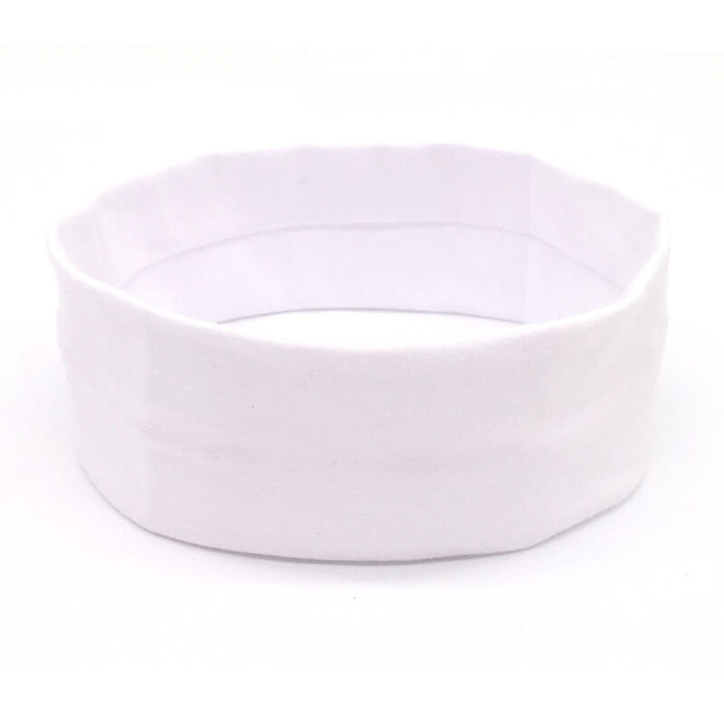 Wholesale Sports Headband Cotton Elastic Wide Sweatband Running Yoga Fitness Solid Color Hairband - Image 4