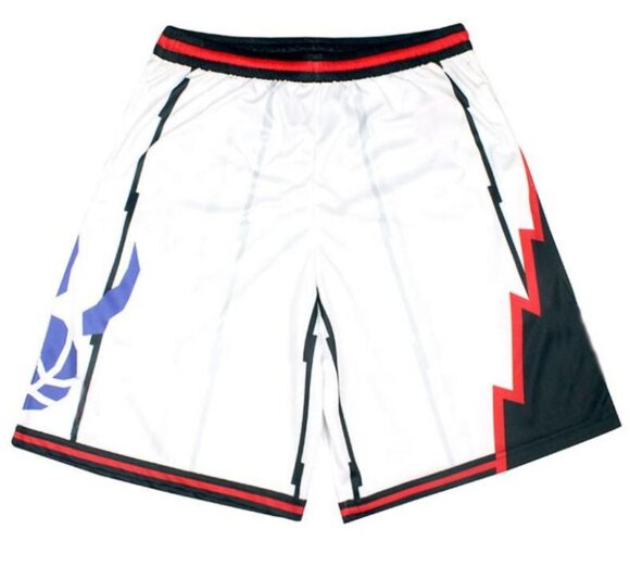 Casual Gym Custom Design 100% Polyester College Basketball Sports Shorts with Pockets - Image 3