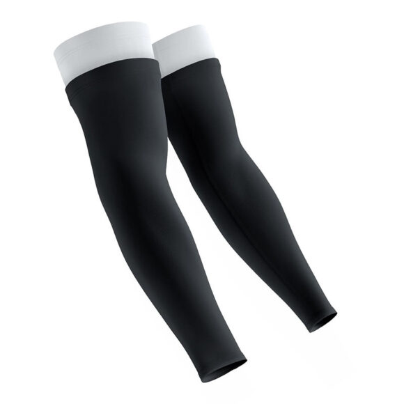 Comfortable Fabric Double Arm Sleeves Rugby Baseball Arm Sleeves Elastic Compression Arm Sleeves - Image 3