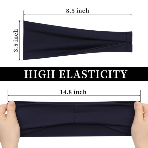 Custom Sports Headband for Men Fitness Sports Satin Headband Yoga Sweat Absorbent Women Custom Headbands with Logo - Image 2