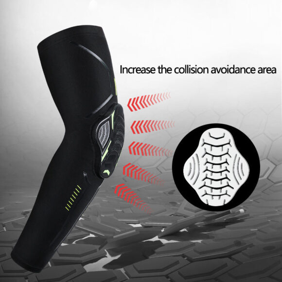 Anti-Collision Basketball Arm Guard Long Compression Arm Sleeve - Image 3