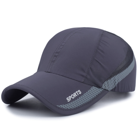 Summer Microfiber Printed Logo Custom 5 Panel Baseball Hats Sports Running Mesh Caps - Image 4