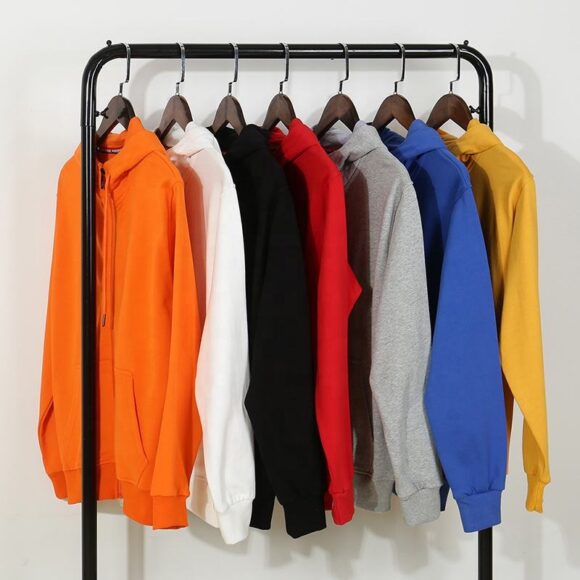ODM/OEM Wholesale Puls Size Men's Hoodies with Full Zipper Custom Logo Hoodie for Men and Women - Image 6