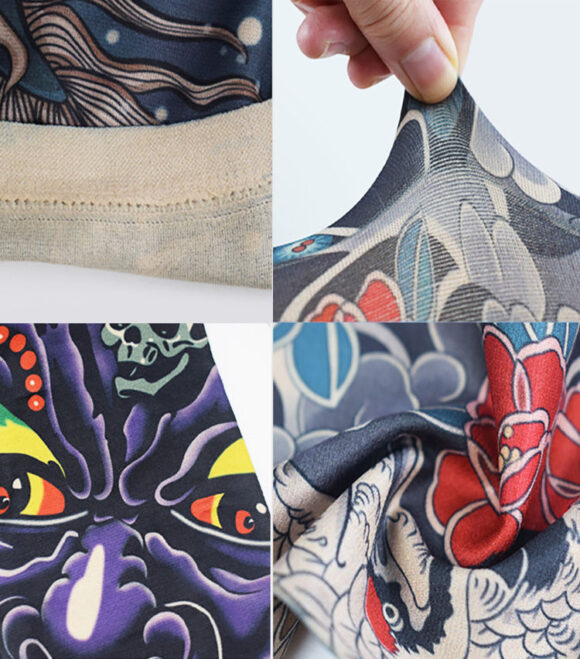 Custom Seamless Tattoo Sun Protection Sleeves Outdoor Sports Golf Seamless Tattoo Sleeves with Logo Prints - Image 4