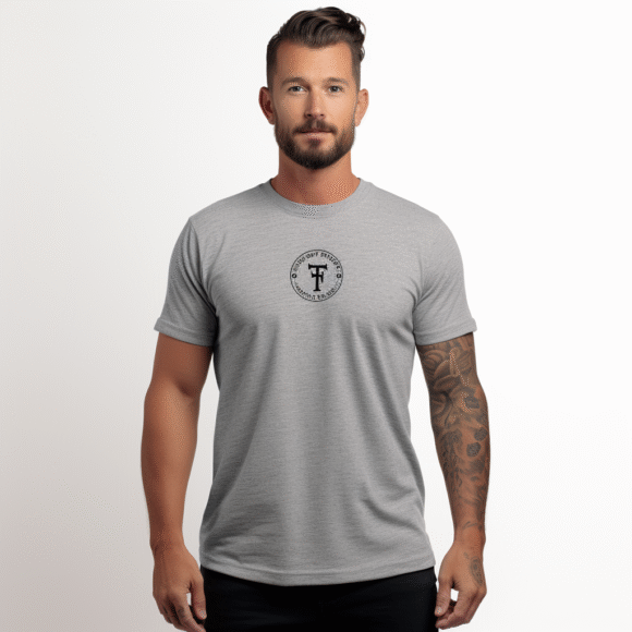 High Quality Custom Print Men's T-Shirt 60% Cotton 40% Polyester Screen Print Personalized T-shirt Sports T-Shirt For Men - Image 6