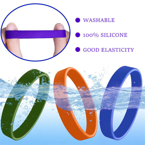 Custom Logo Silicone Wristbands Rubber Bracelets Buy Silicone Wristbands Cheapest Silicone Band Wristband for Promotional Gift - Image 6