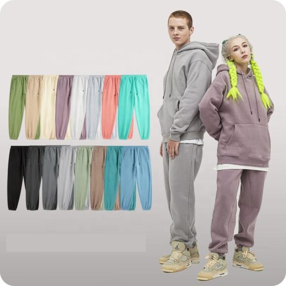 Wholesale Oem Fashion Pants Blank Joggers Custom Jogger Pants Print Plain Fleece Nude Sweat Jogger Men - Image 4