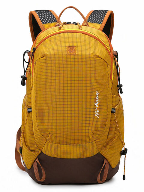 Custom Nylon Waterproof Sports Outdoor Mountaineering Bag Leisure Travel Hiking Student Backpack