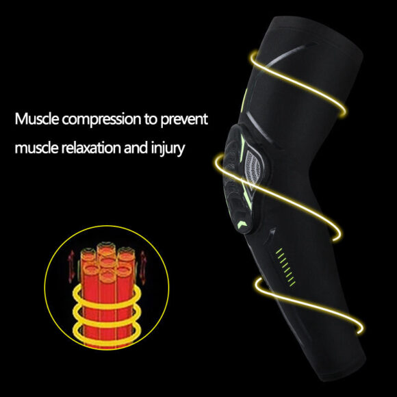 Anti-Collision Basketball Arm Guard Long Compression Arm Sleeve - Image 6