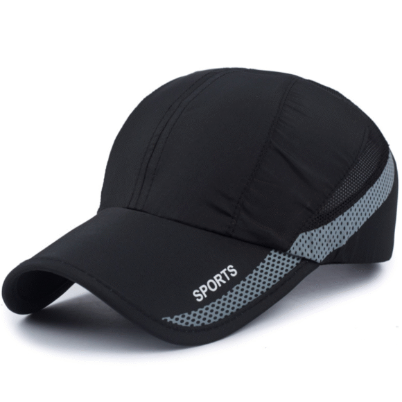 Summer Microfiber Printed Logo Custom 5 Panel Baseball Hats Sports Running Mesh Caps - Image 5