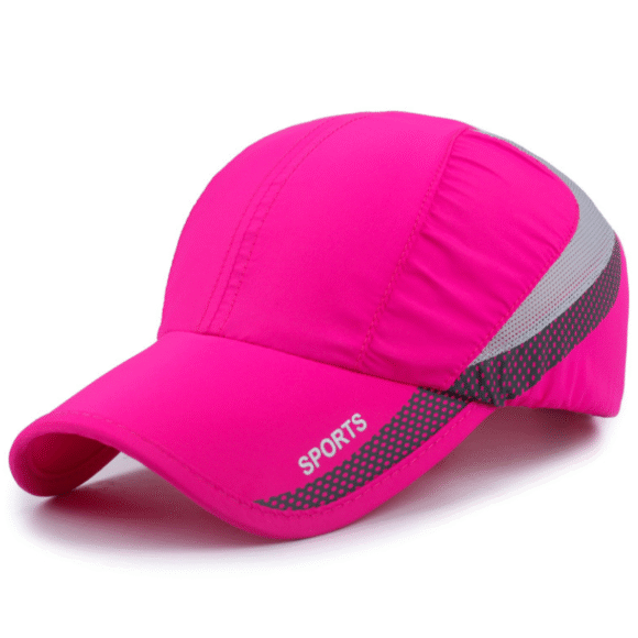 Summer Microfiber Printed Logo Custom 5 Panel Baseball Hats Sports Running Mesh Caps
