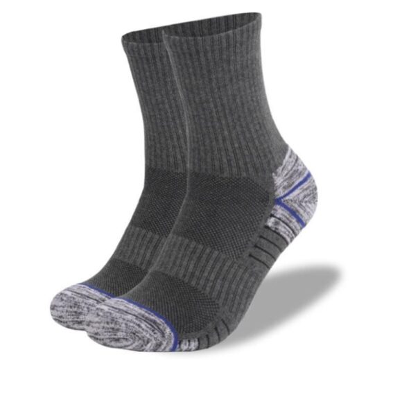 Professional Factory High Quality Cotton Crew Socks Custom Logo Free Design Package Low MOQ Anti-bacterial Function For Gym Use - Image 5