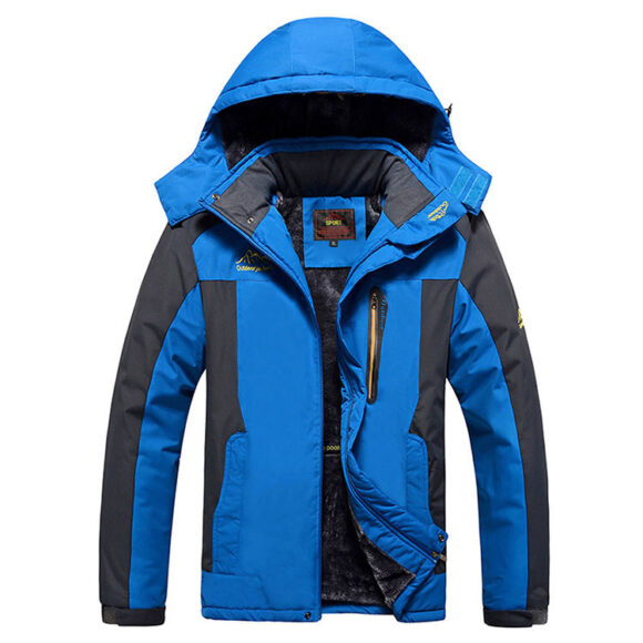 Custom Outdoor Winter Jacket With Hood Men's Jacket Windbreaker Custom Work Jacket Custom