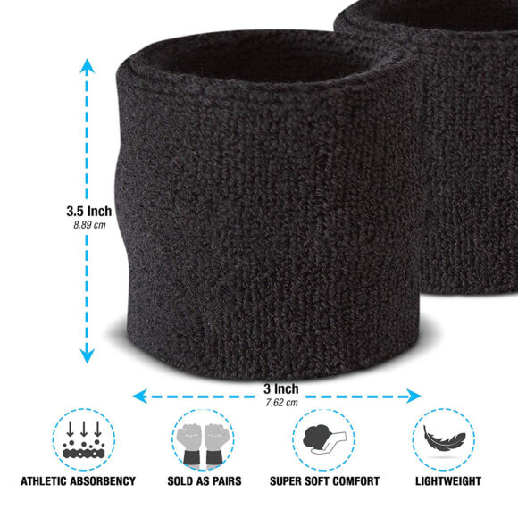 Gymnastics Sweatband Wrist Bands Custom Logo, Sweat Wrist Bands Customized, Wristband Custom Wrist Bands For Gym - Image 6