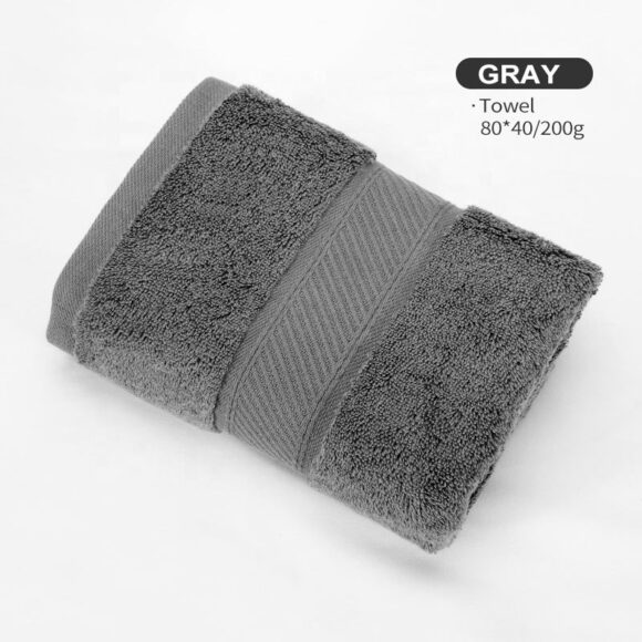 Custom Sustainable Bath Towels and Hand Towel Cotton Towels - Image 4