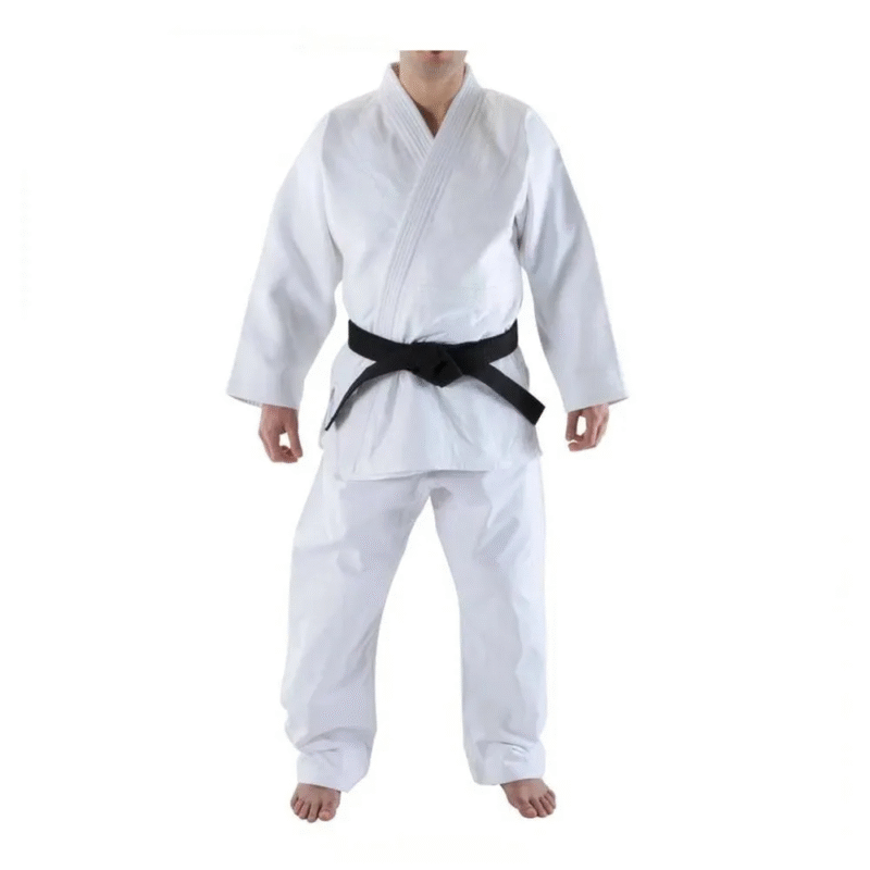 Custom Logo Heavy Weight Karate Uniforms Solid Color Martial Arts Taekwondo Jiu Jitsu Kimono Unisex Cotton Set Made in Pakistan - Image 3