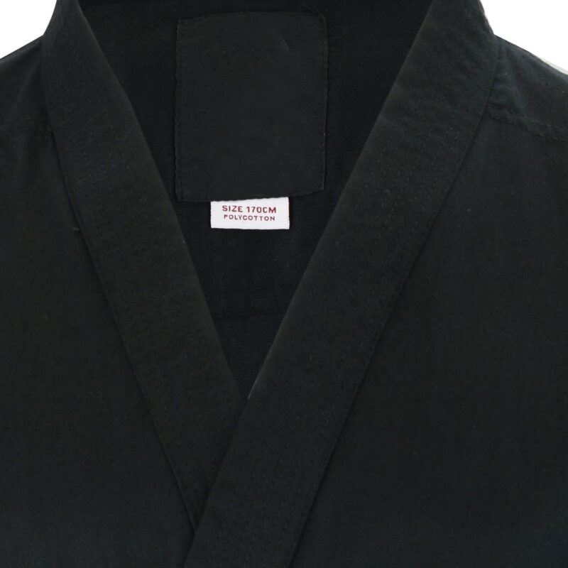 Martial Arts Black Karate Uniform Custom 12 Oz Best Quality Black Karate Uniform Sets/Best Quality Karate Uniforms Custom - Image 5