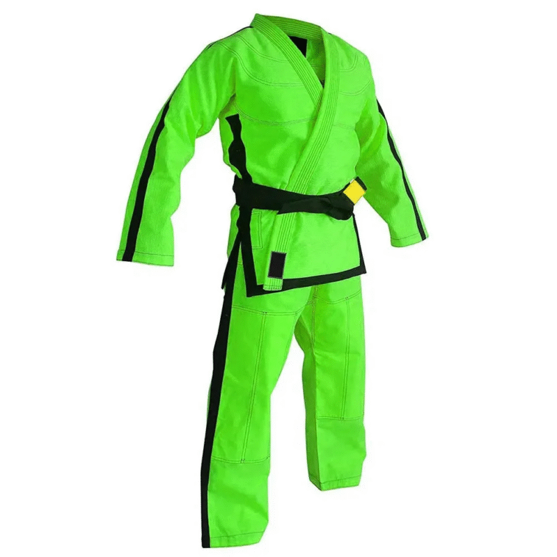 Custom Logo Heavy Weight Karate Uniforms Solid Color Martial Arts Taekwondo Jiu Jitsu Kimono Unisex Cotton Set Made in Pakistan