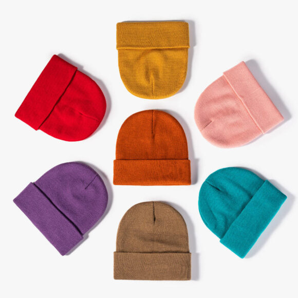 Streetwear Beanie Custom Unisex Acrylic Knitted Custom Winter Hats Custom Jacquard Knitted Woven Label Beanies - Image 4