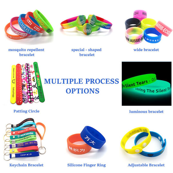 Custom Logo Silicone Wristbands Rubber Bracelets Buy Silicone Wristbands Cheapest Silicone Band Wristband for Promotional Gift - Image 4