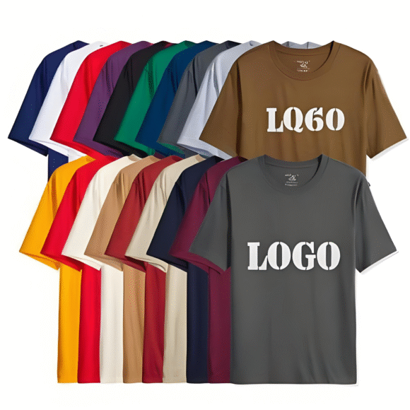 High Quality Custom Print Men's T-Shirt 60% Cotton 40% Polyester Screen Print Personalized T-shirt Sports T-Shirt For Men