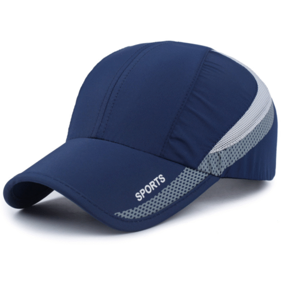 Summer Microfiber Printed Logo Custom 5 Panel Baseball Hats Sports Running Mesh Caps - Image 2