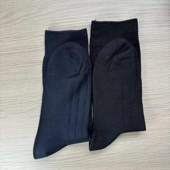 Wholesale High Quality Double Needle Custom Design Embroidery Logo Cotton Crew Socks Breathable Colorful Men Socks - Image 3
