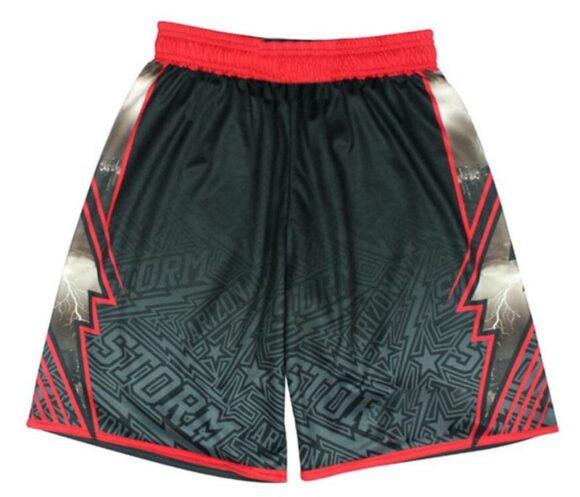 Casual Gym Custom Design 100% Polyester College Basketball Sports Shorts with Pockets