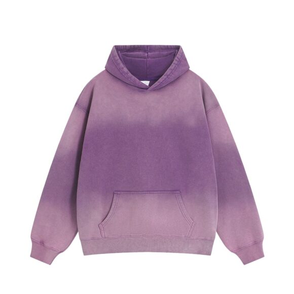 High Quality Factory Wholesale Custom Logo 400gsm Cotton Blend Unisex Oversized Drop Shoulder Acid Washed Hoodies For Men Women