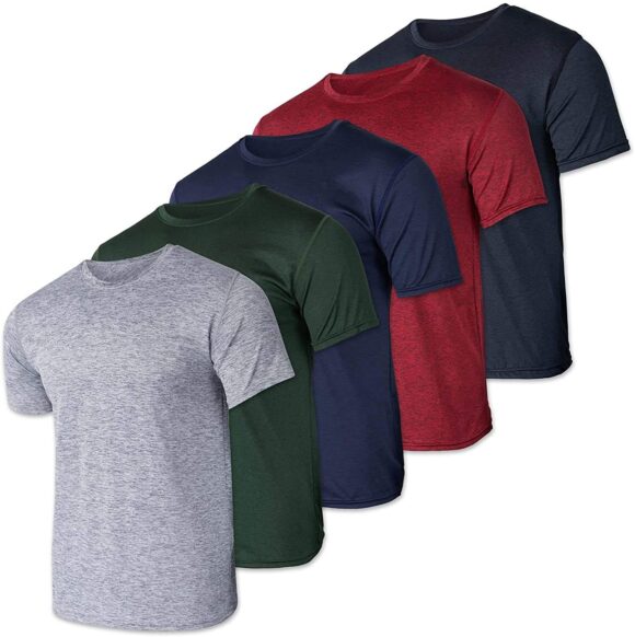 Men's Custom Printed 100% Polyester Casual T-Shirts Oversized Work Fit 160 Gsm Minimum Order 100 Pieces OEM Cheap Wholesale - Image 3
