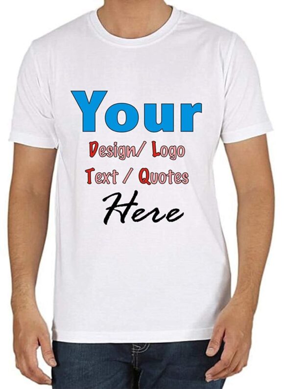 Men's Custom Printed 100% Polyester Casual T-Shirts Oversized Work Fit 160 Gsm Minimum Order 100 Pieces OEM Cheap Wholesale